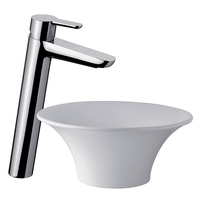 0181.02/B5 LAVATORIO ALTO FV PUELO MONOCOMANDO VESSEL