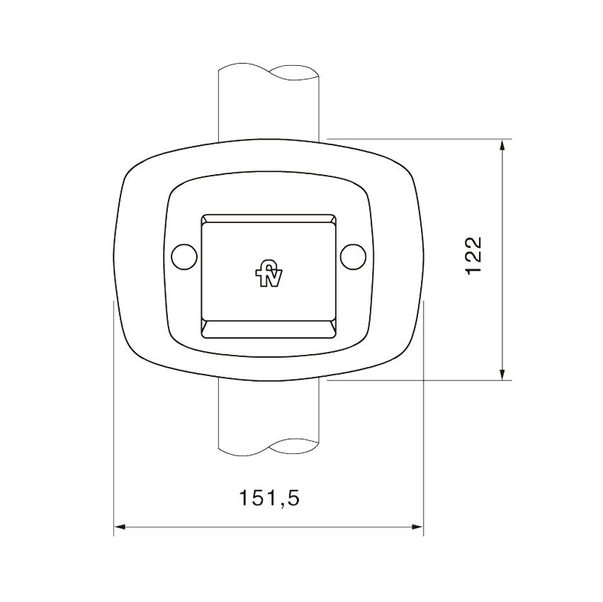 0368.02 – Tapa tecla para válvula de descarga - Imagen 2